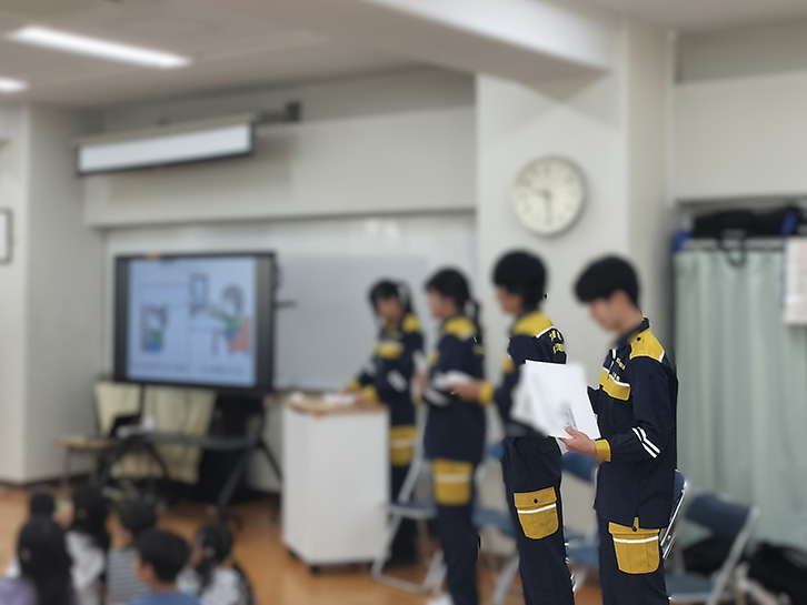 都立大崎高等学校の高校生防災士